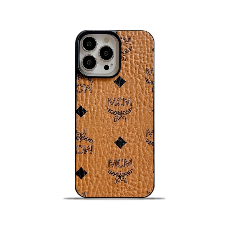 MCM iPhone Case Yellow-MCK240603