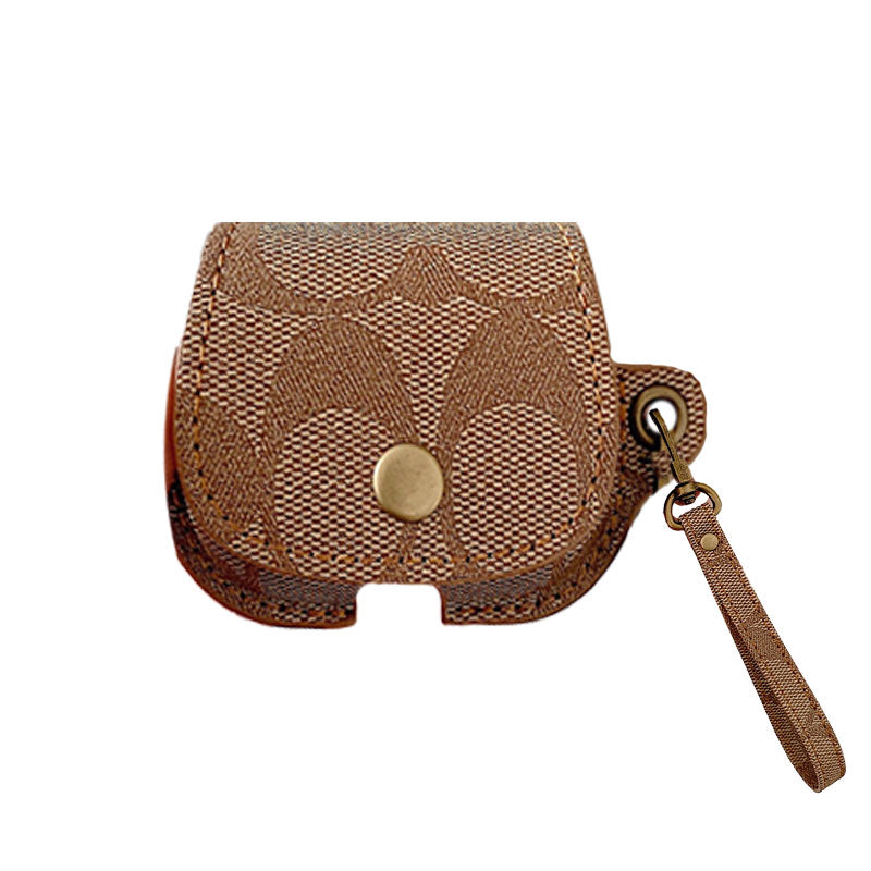 Leather Coach AirPods 3rd Generation Case Brown-CC231215 mysite