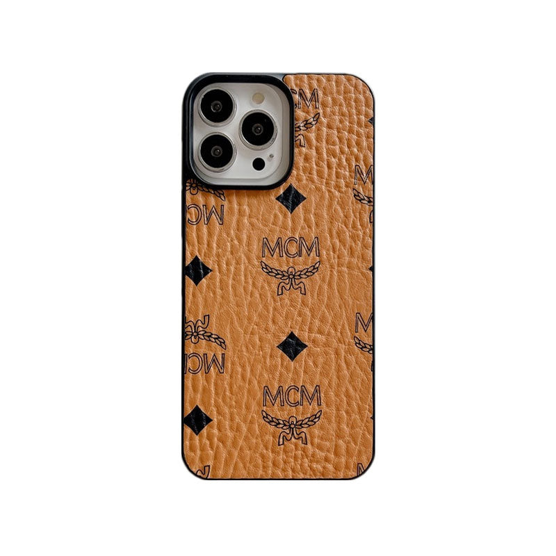 MCM iPhone Case Yellow-MCK240603