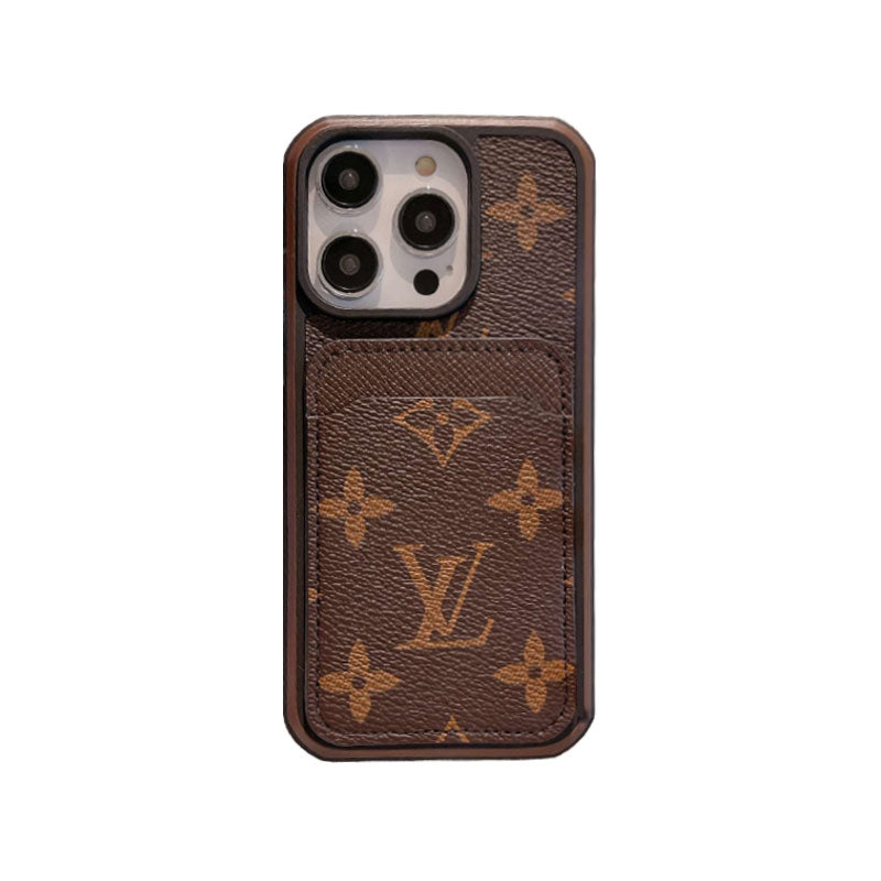 MONOGRAM IPHONE CASE WITH CARD HOLDER BIG PRINTING mysite