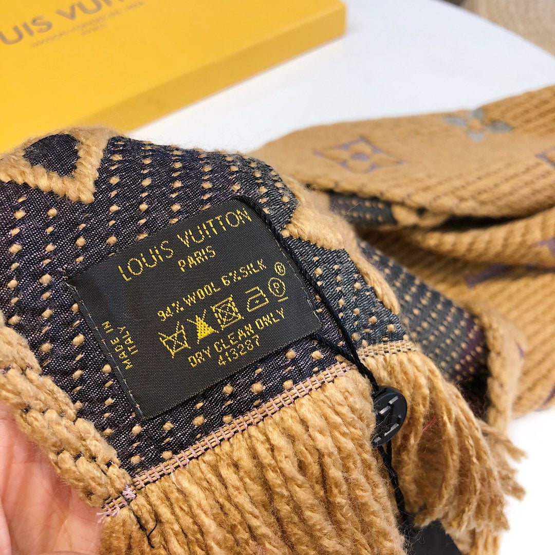 Temperament Monogram Element Scarf mysite