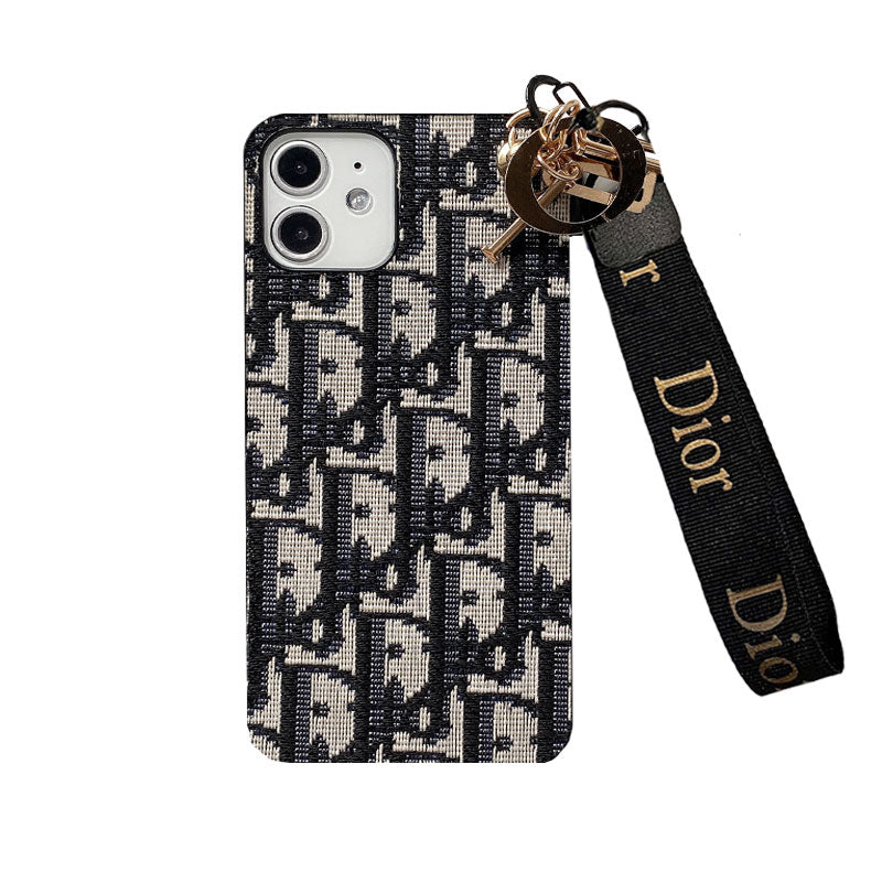 CD IPHONE CASE WITH STRAP BLACK mysite