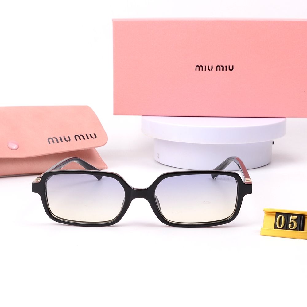 Leopard Print Square Frame Retro Glasses & Sunglasses mysite