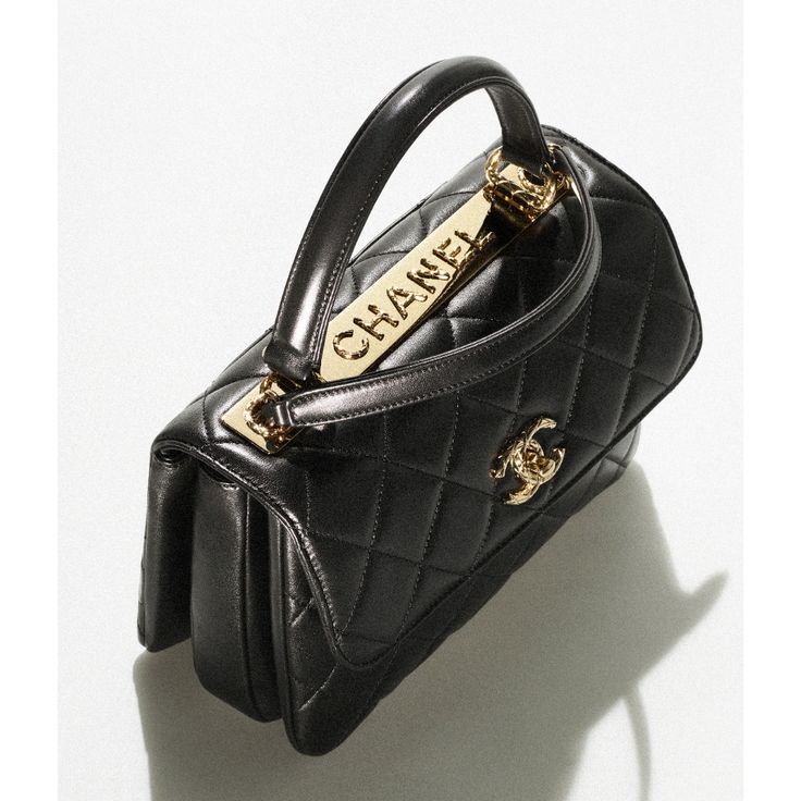 Chanel Trendy CC Flap Bags-Black mysite