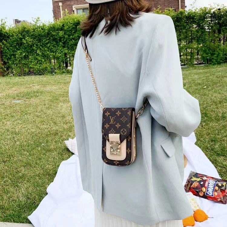 Crossbody Leather Phone Bag 022