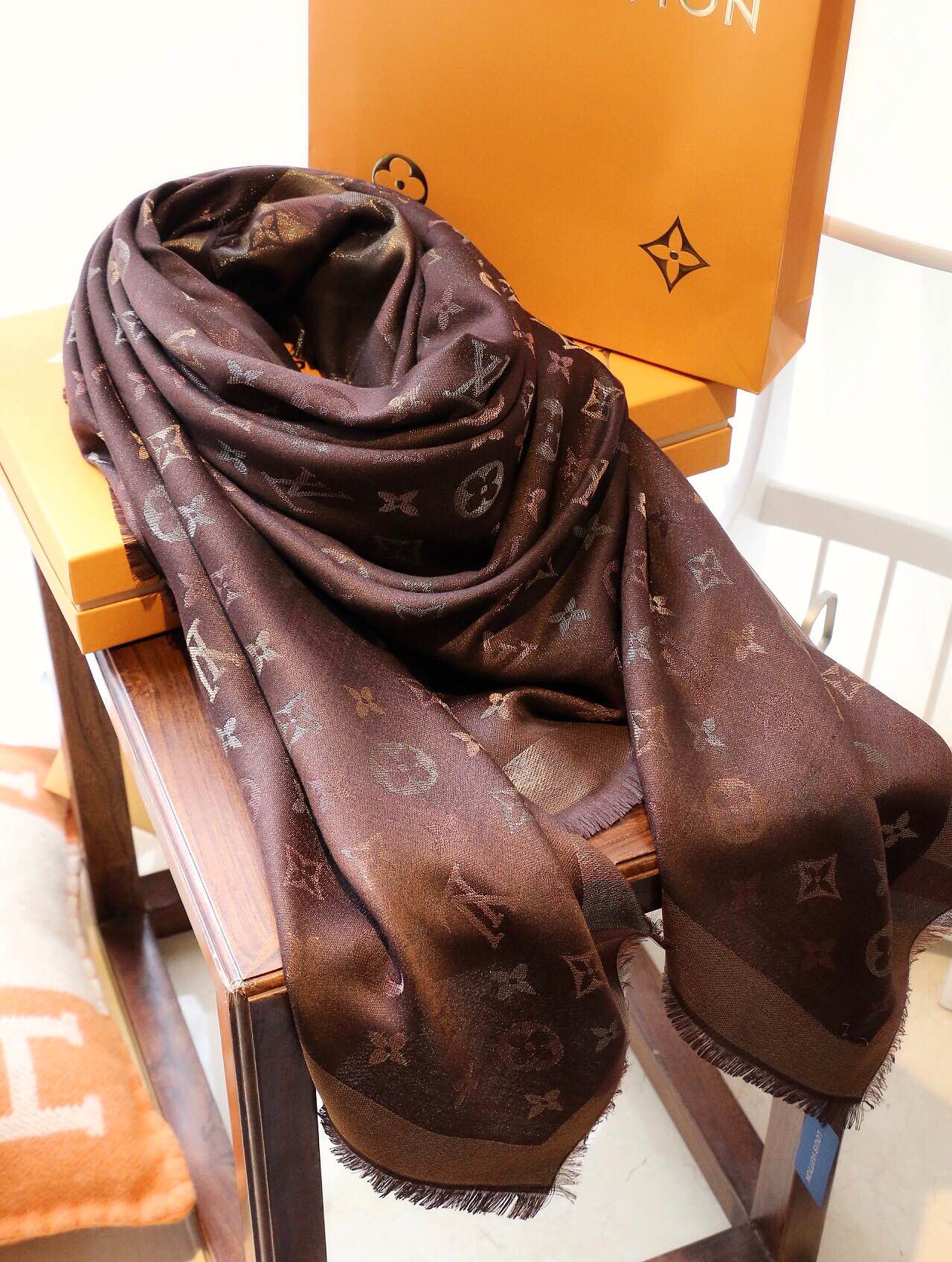 Silk cashmere scarf mysite
