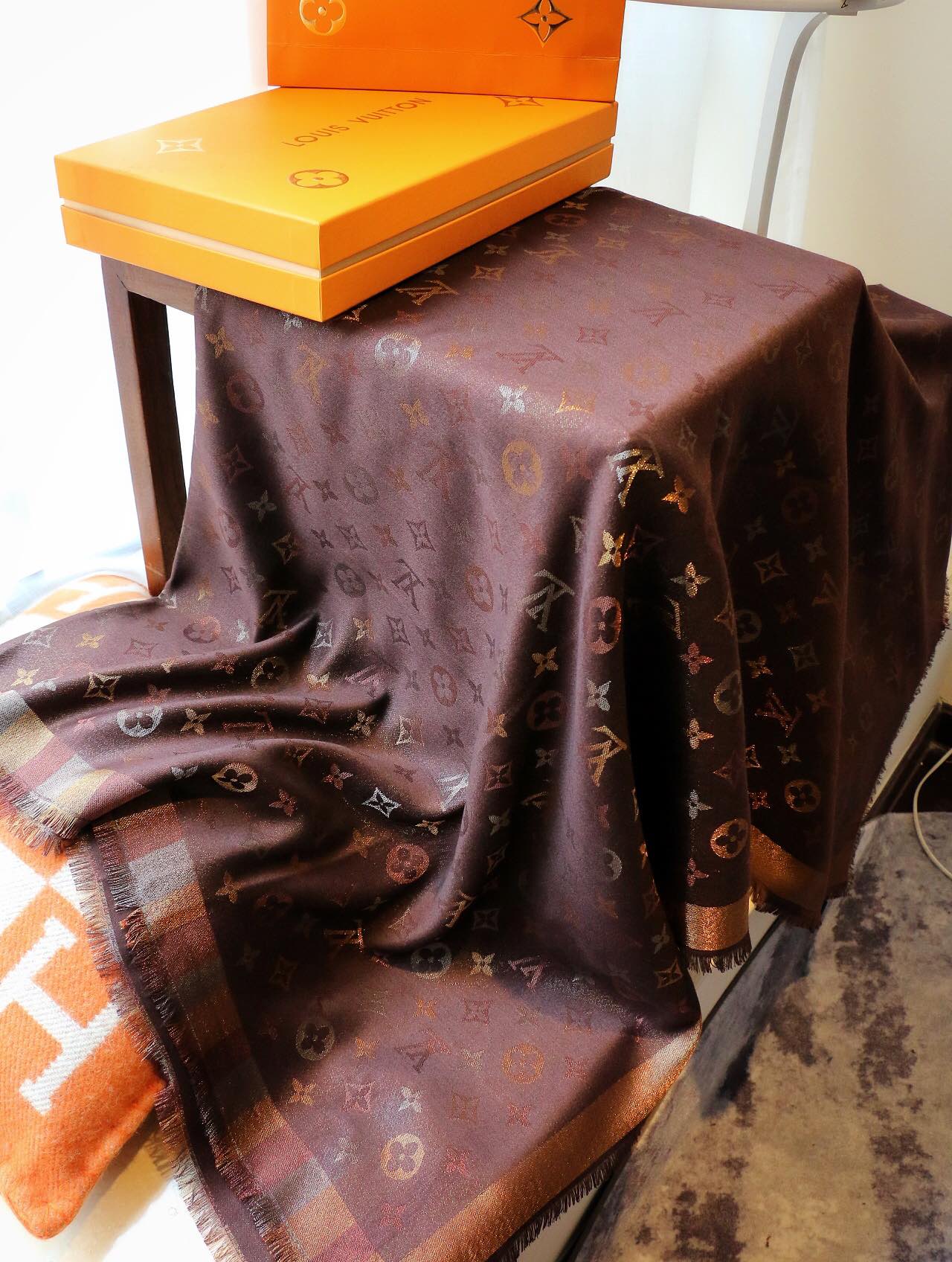 Silk cashmere scarf mysite