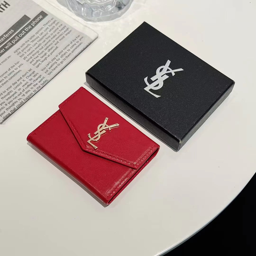 Luxury YLS Inspired Monogram Card Holder Wallet mysite