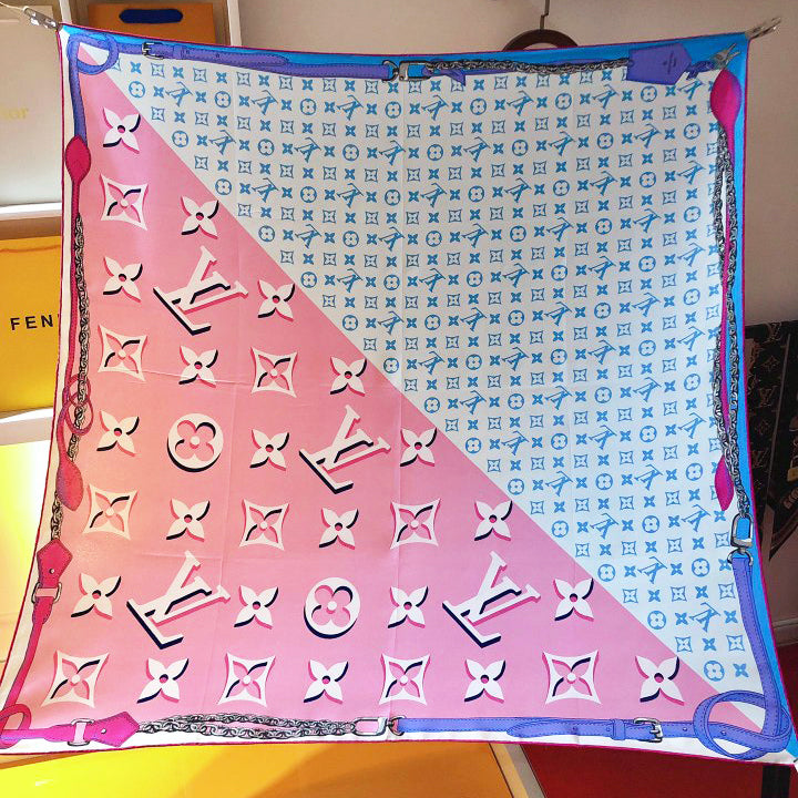 3D Monogram Square Scarf mysite