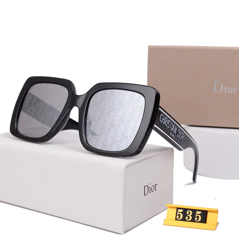 Luxury Large Frame Sunglasses Y-535