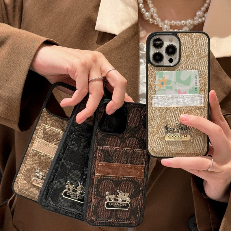 Coa Card Bag Leather iPhone Case mysite