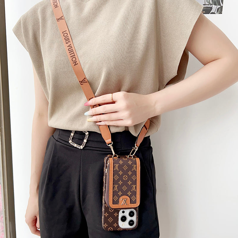 Lou GG Card Holder Chain iPhone Case mysite