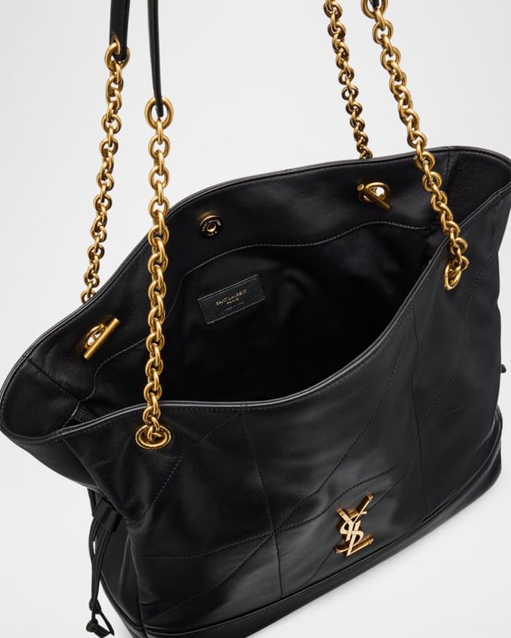 YSL SAINT LAURENT Chain Leather Shoulder Bag mysite
