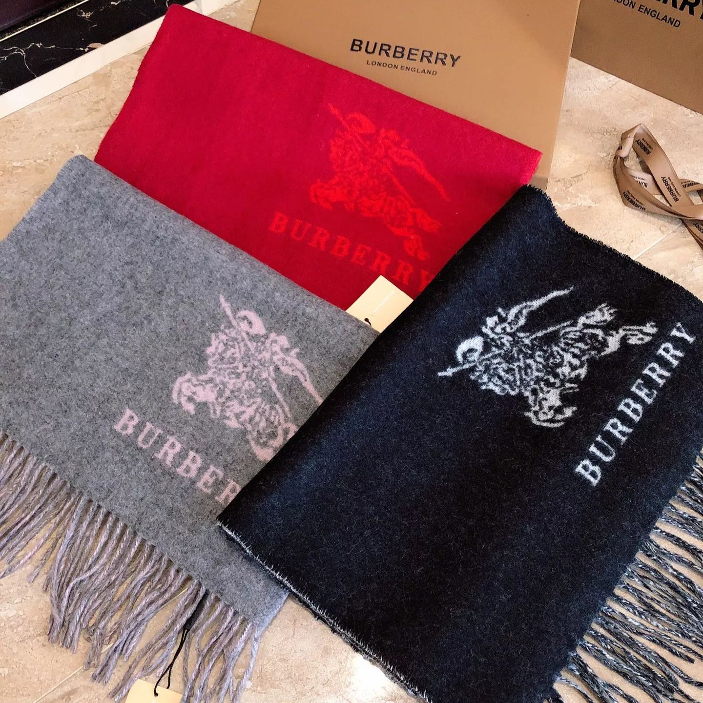 Simple Solid Monogram Fringed Wool Scarf mysite