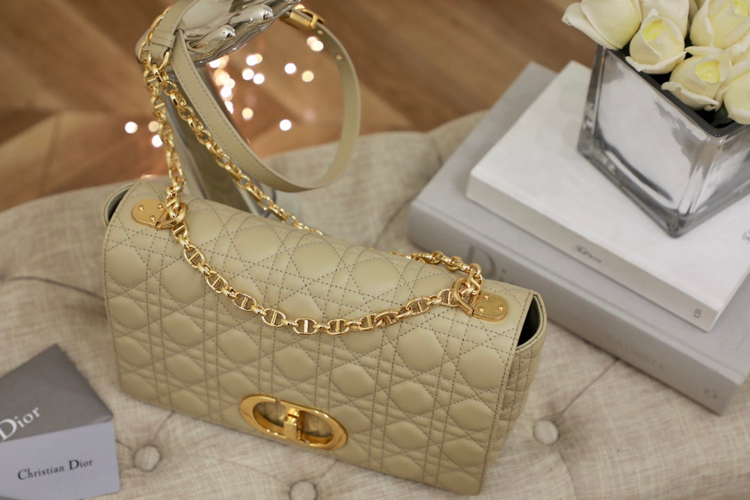 LARGE CARO BAG 28 LIGHT BEIGE CALFSKIN mysite