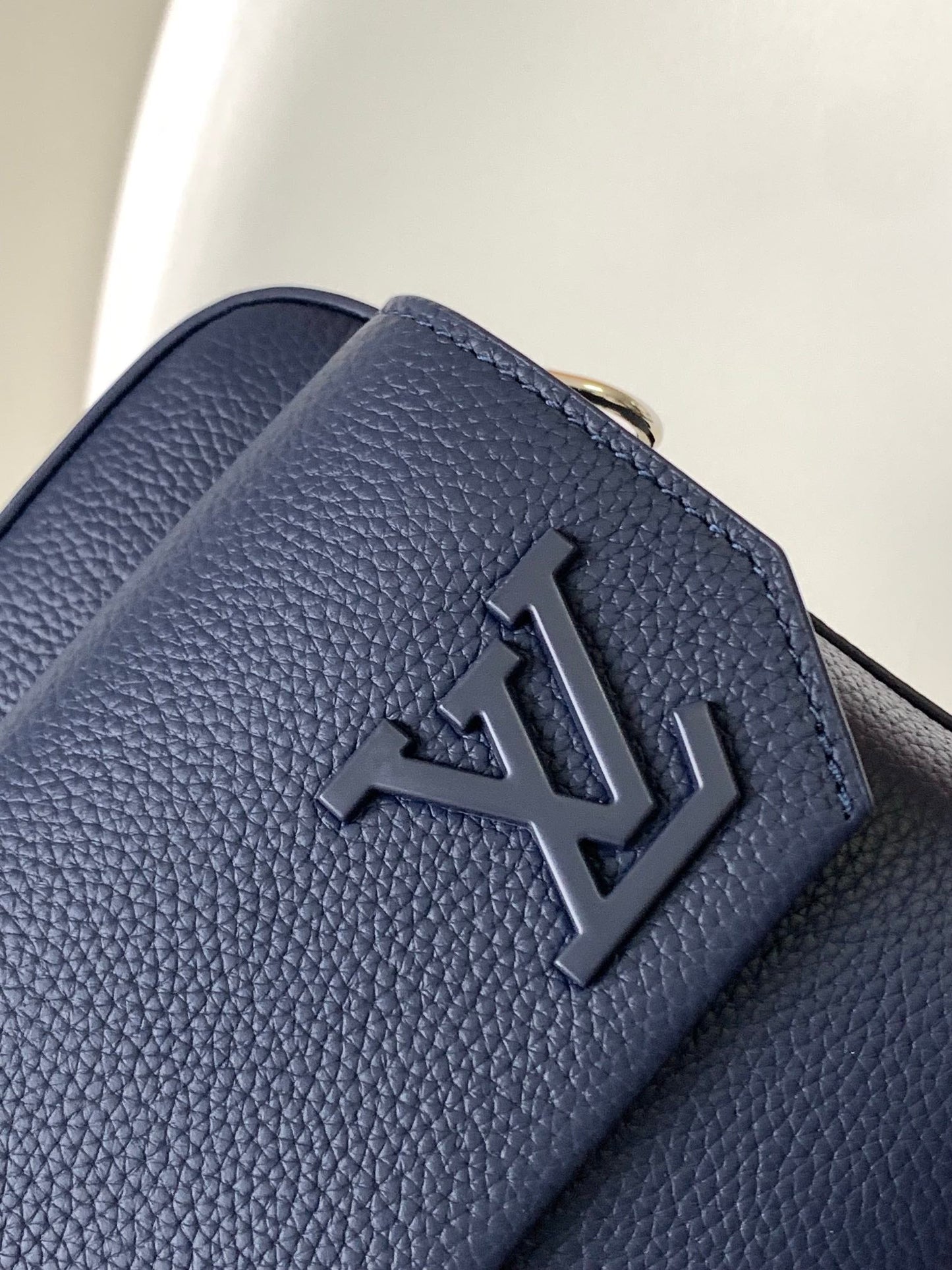 LV Fastline Messenger Bag 23.5 Blue Cowhide HW mysite
