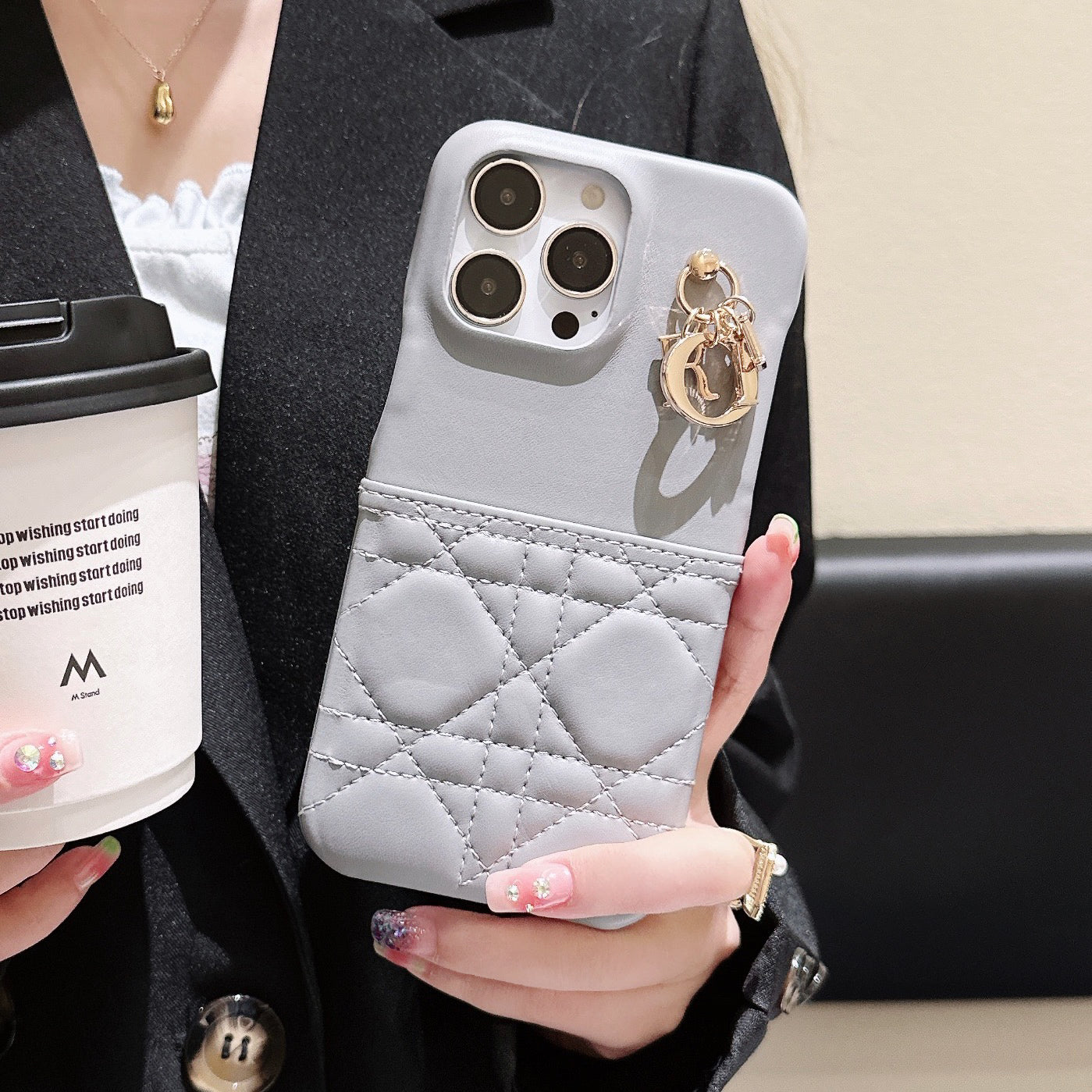 CD Leather iPhone Case mysite