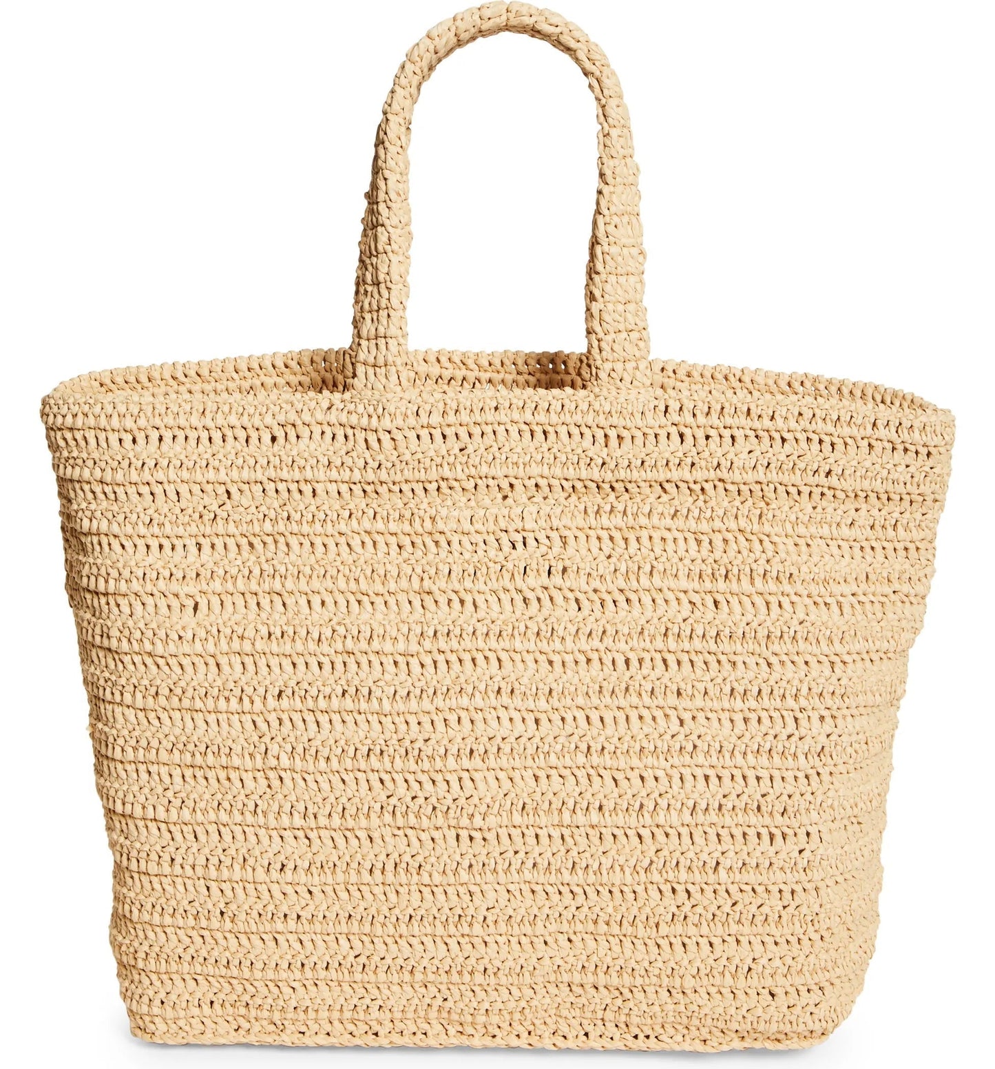 SAINT LAURENT Rive Gauche Logo Crochet Tote mysite