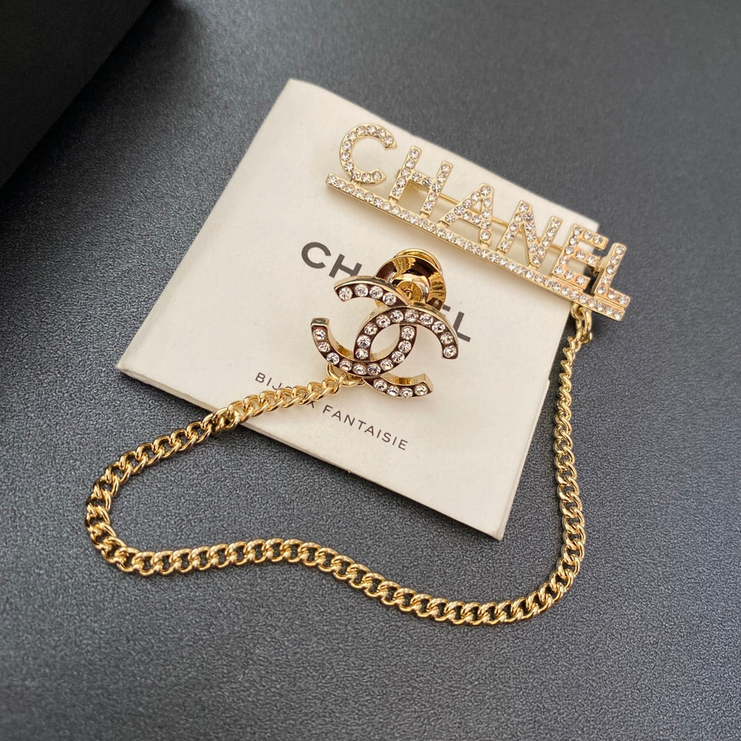 Button Chain Brooch mysite