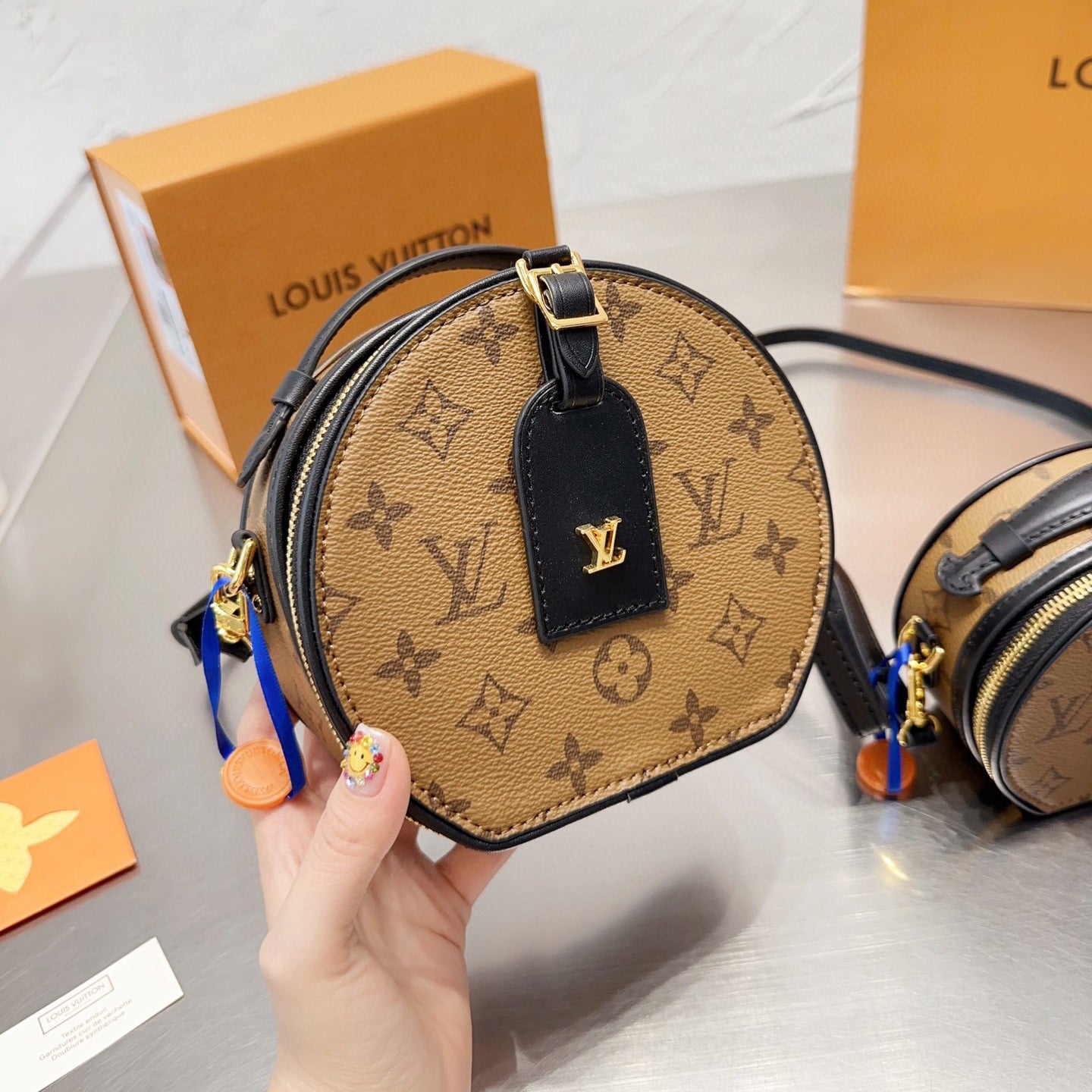 Fashion Coffee Chapeau Bag