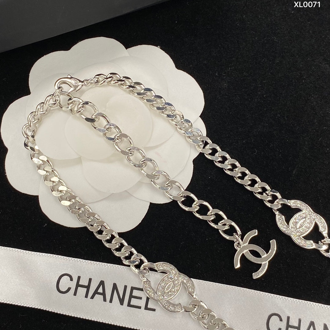 Double C Zircon Necklace mysite