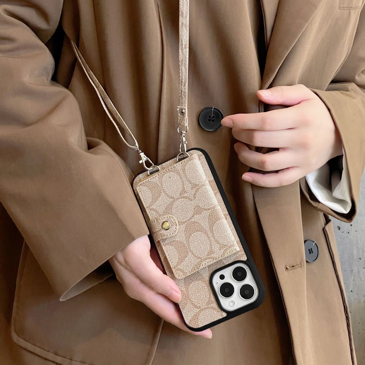 Coa Card Bag Leather Chain iPhone Case1 mysite