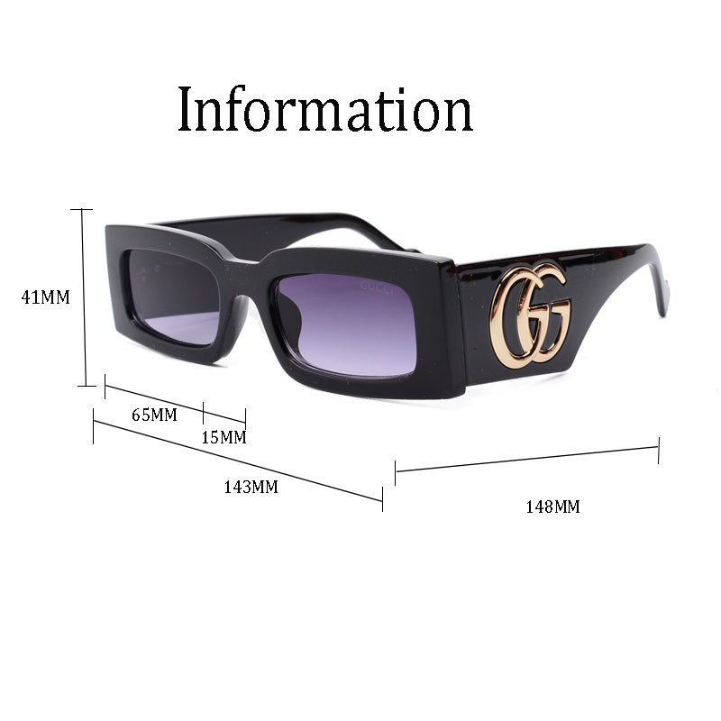 Luxury Large Frame Sunglasses Y-08854 Luxcases.shop