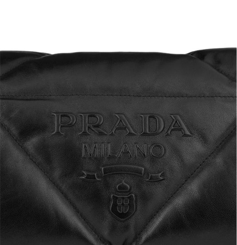 PRADA Casual Style Street Style 2WAY Leather Party Style