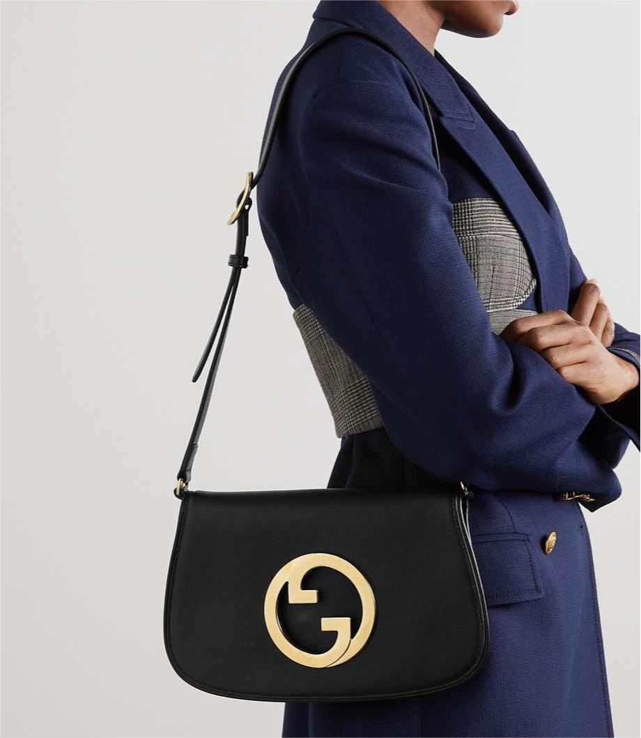 GUCCI New Blondie leather shoulder bag mysite