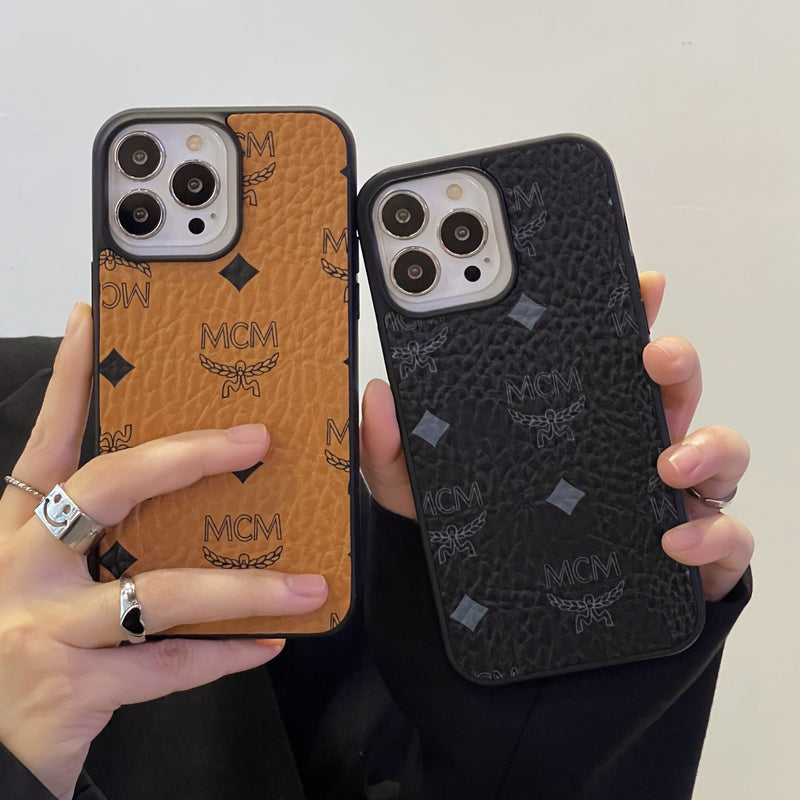 MCM iPhone Case Black-MCK240603