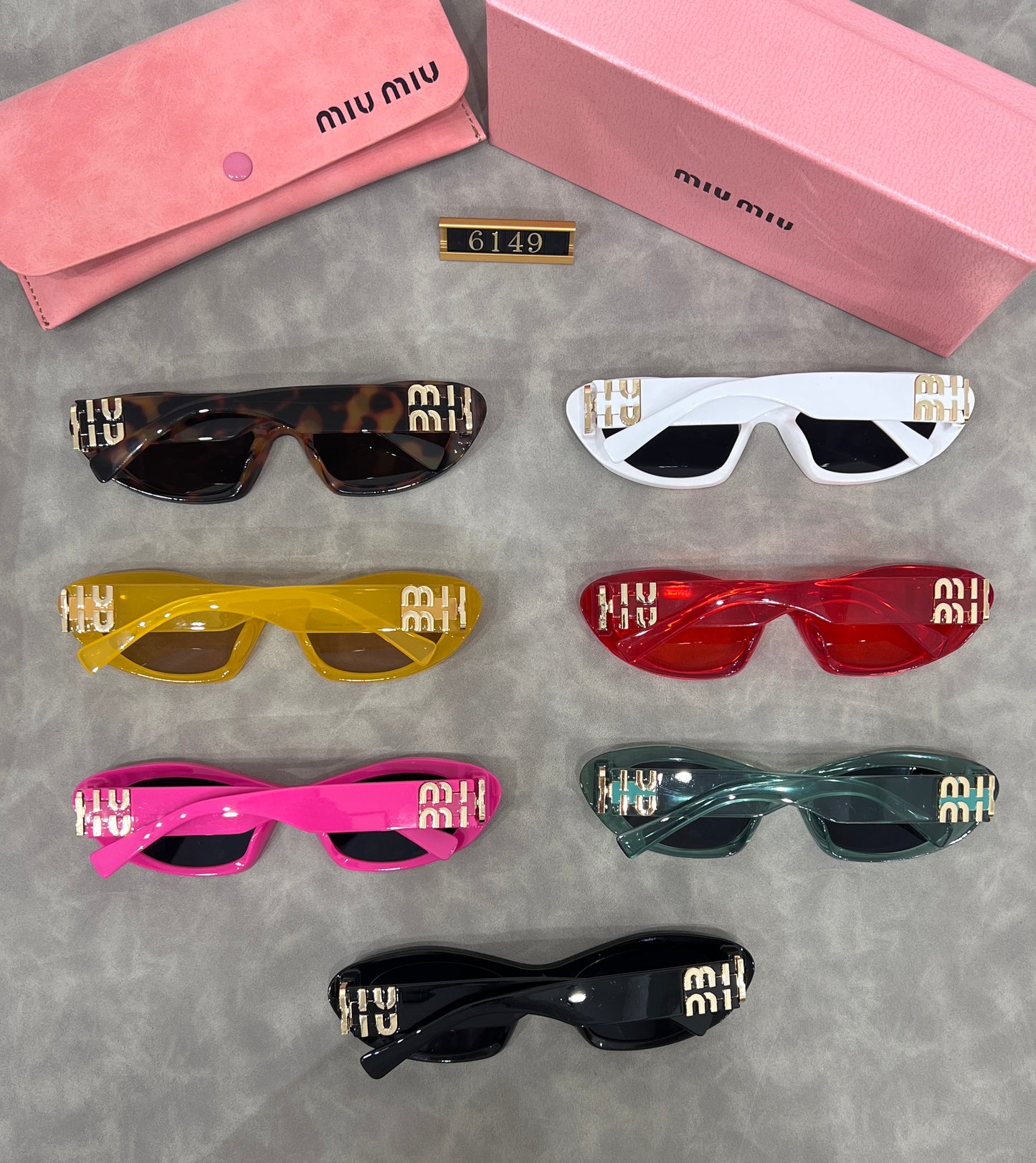 Luxury Large Frame Sunglasses M-088788
