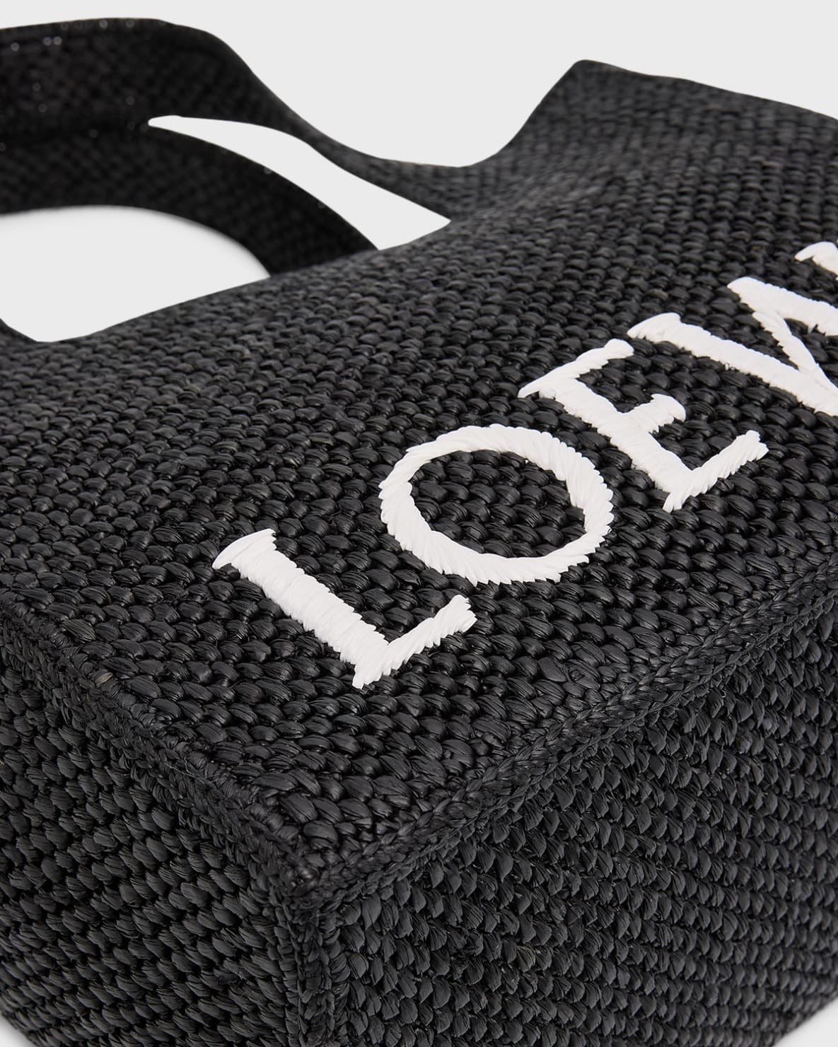 SAINT LAURENT Hobo YSL Shoulder Bag in Raffia mysite