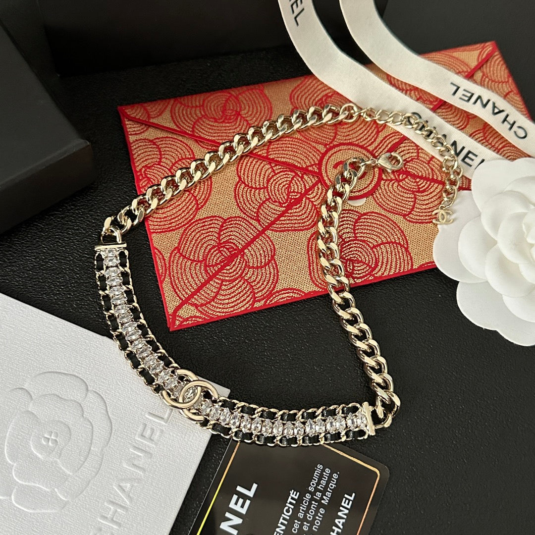 Shiny Diamond Chunky Necklace mysite