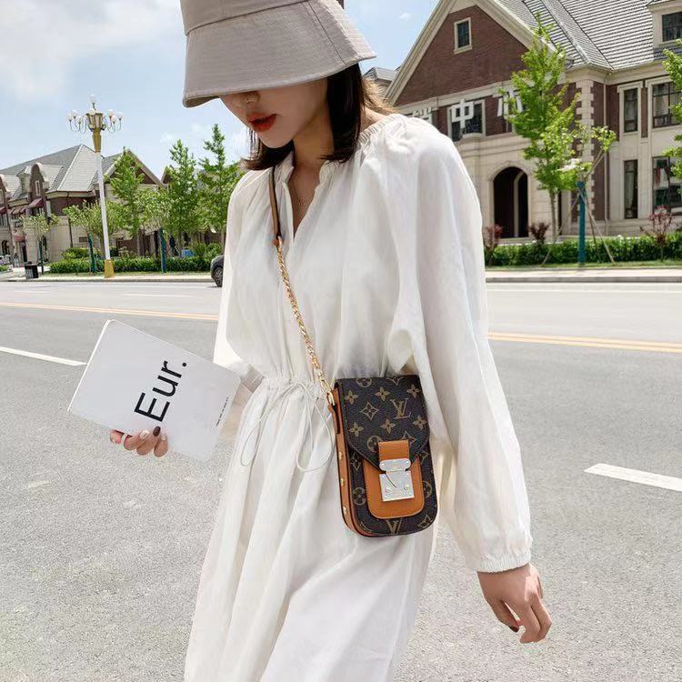 Crossbody Leather Phone Bag 022