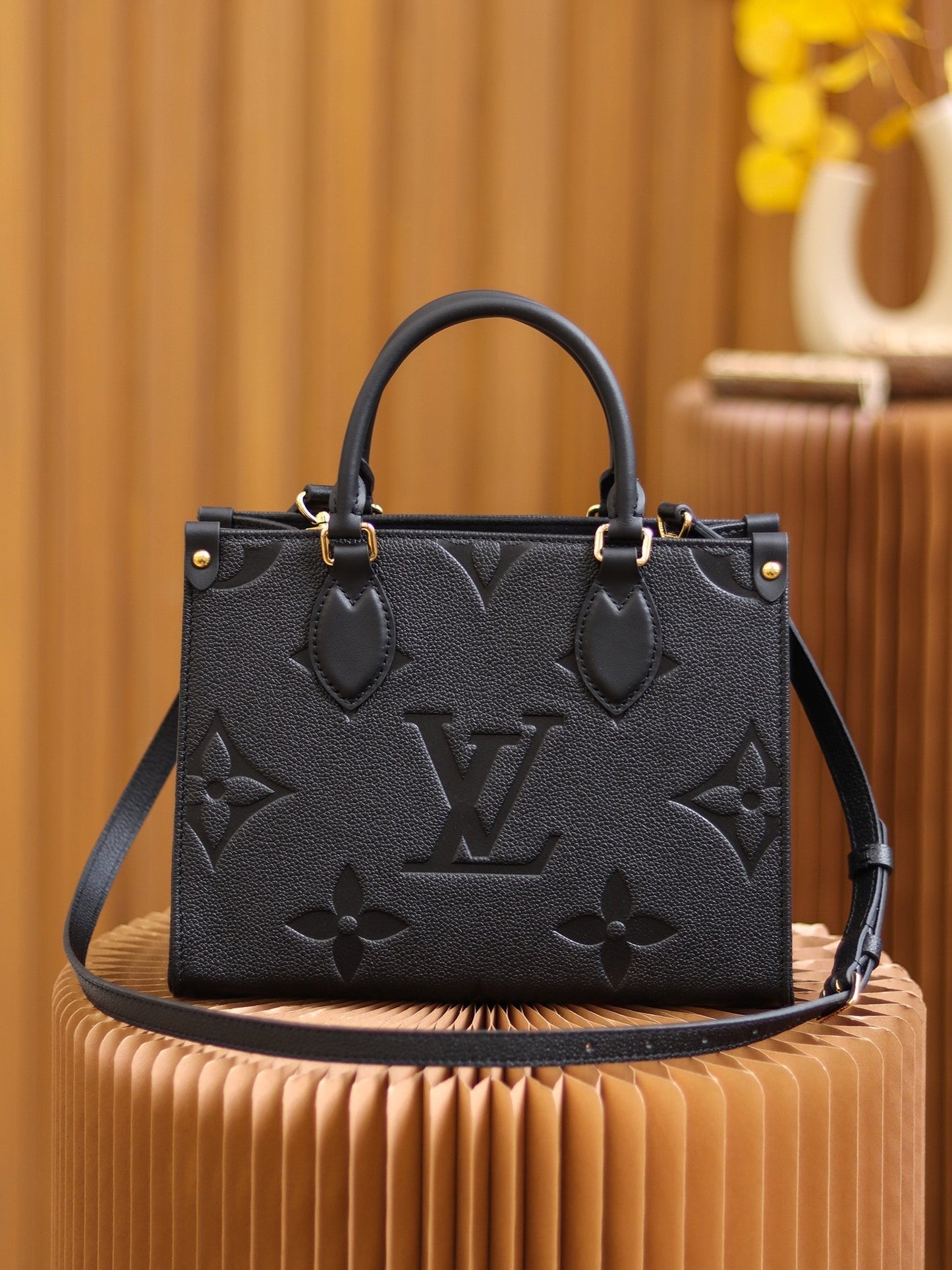 Louis Vuitton Ebene Monogram Leather Bag mysite