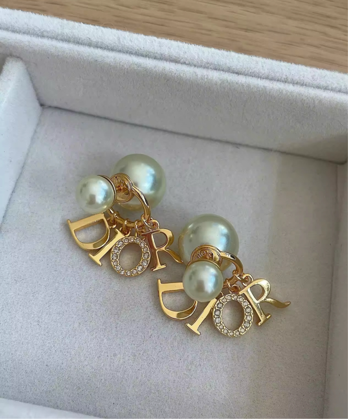 D!0r pearl earring earrings