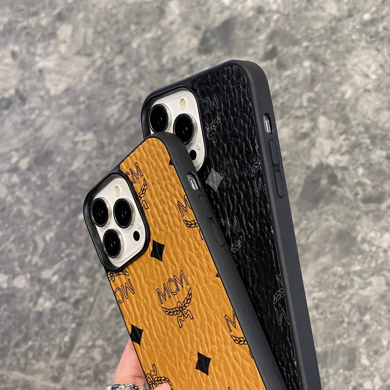 MCM iPhone Case Black-MCK240603