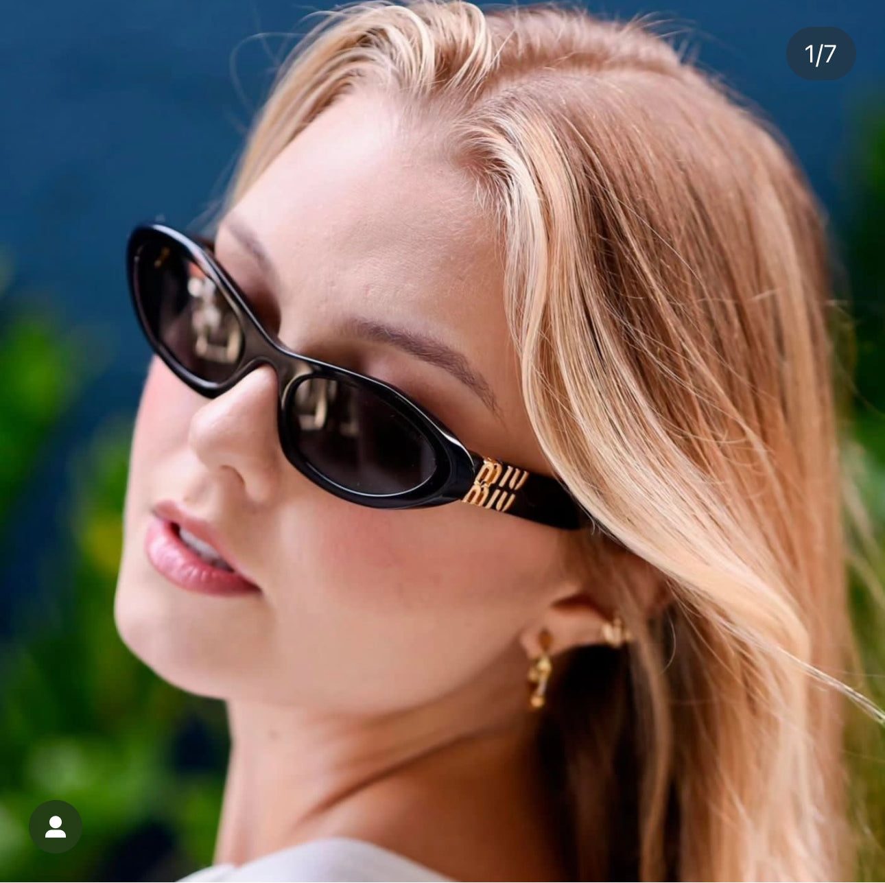 Luxury Large Frame Sunglasses M-088788