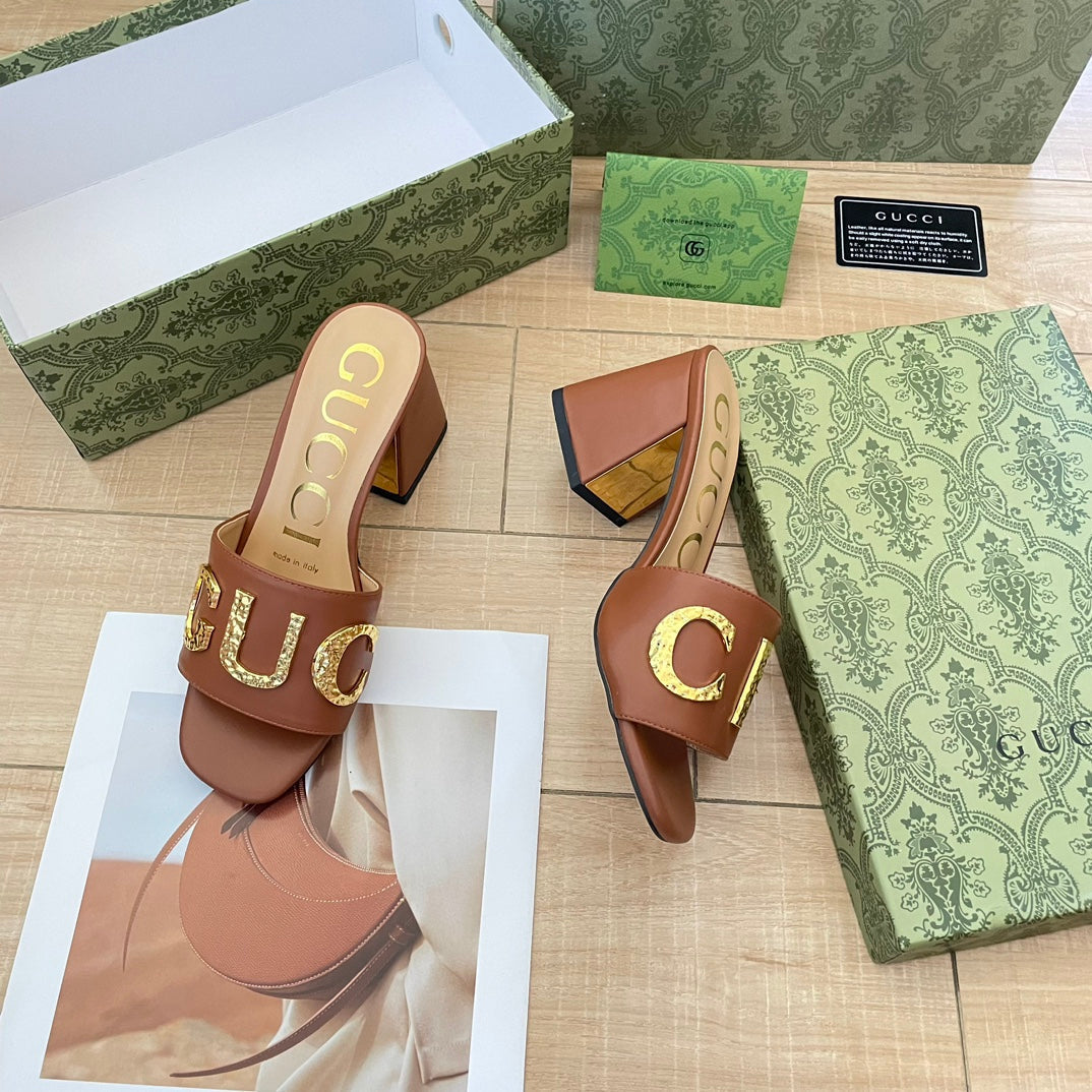 Retro Block Heel Sandals mysite