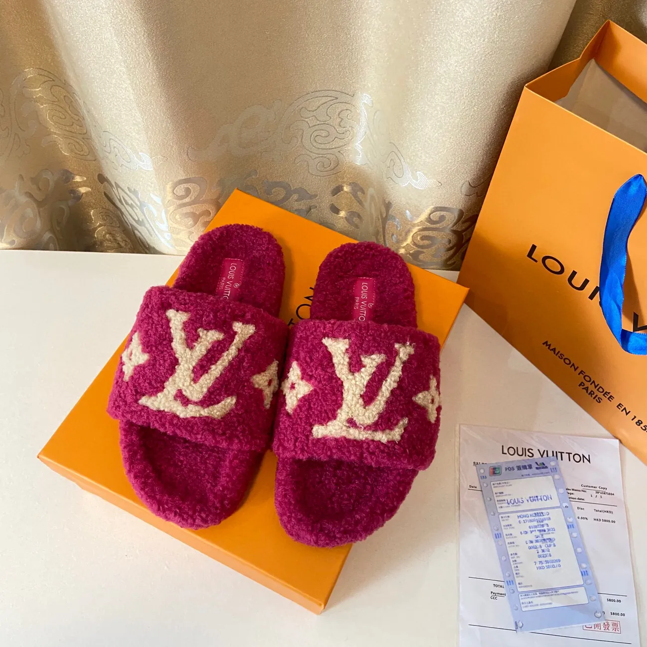 Lamb Wool Slippers mysite