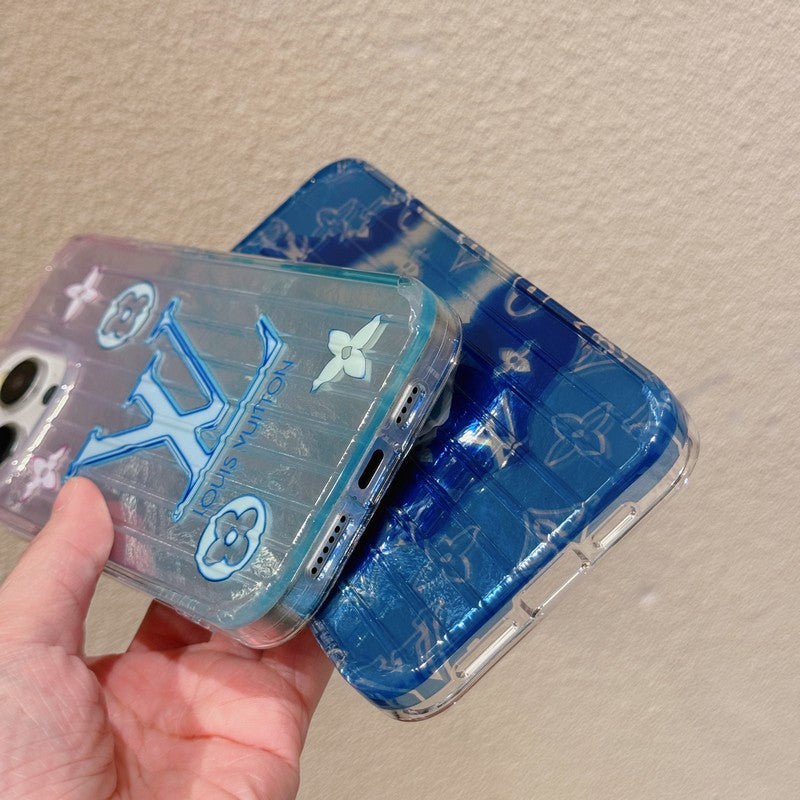 Lou Pink & Blue iPhone Case mysite