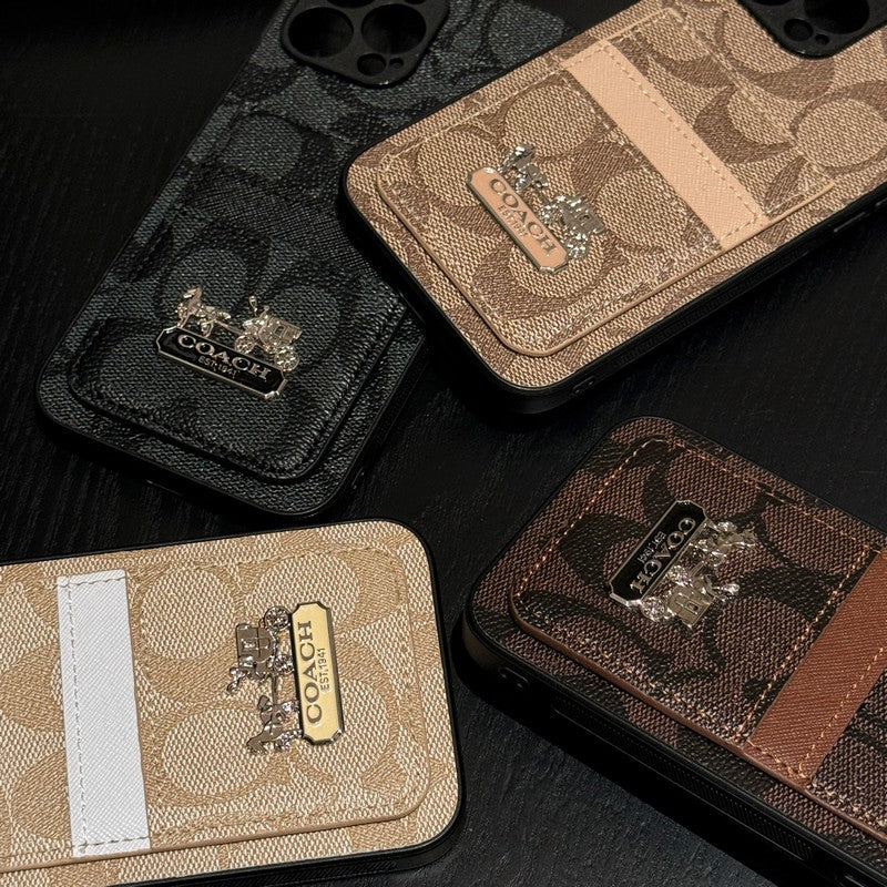 Coa Card Bag Leather iPhone Case mysite