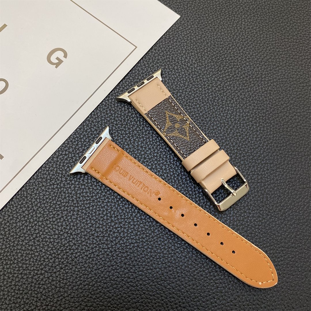 APPLE WATCH STRAP STITCHING MONOGRAM LEATHER mysite