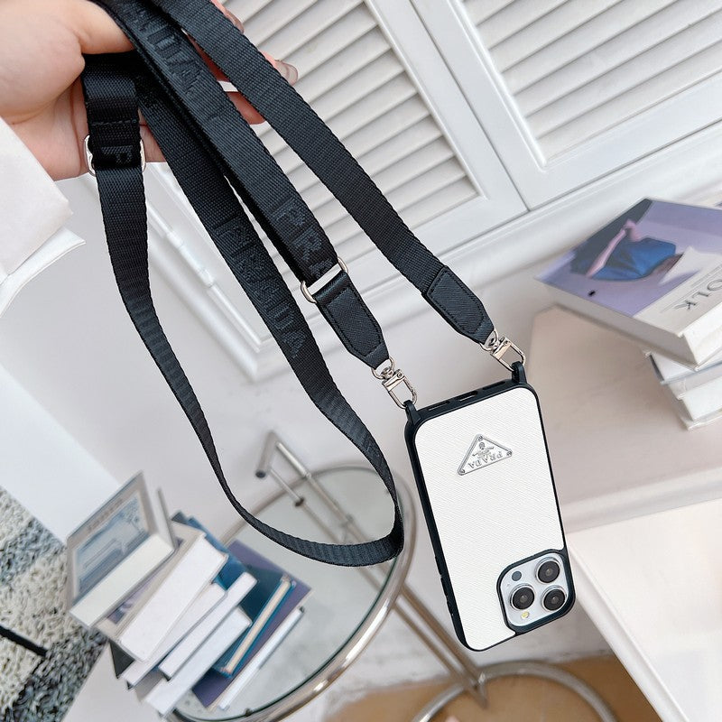 Pra Crossbody Leather iPhone Case mysite