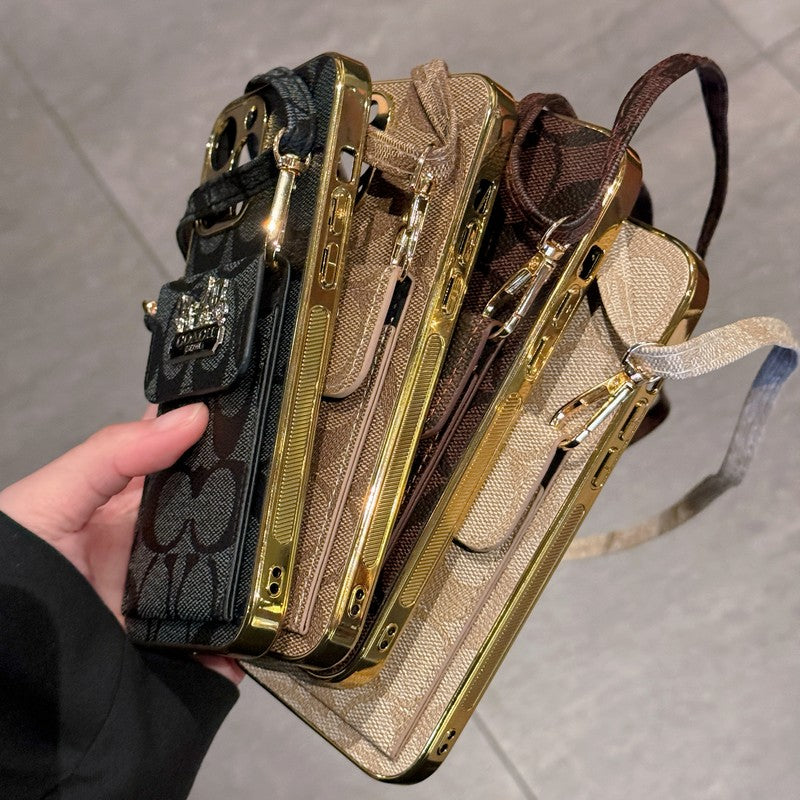 Coa Card Bag Leather Chain iPhone Case mysite