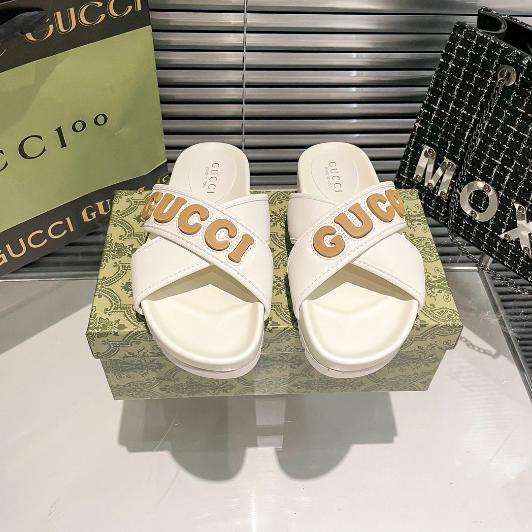 Couple Cross Strap Flats mysite