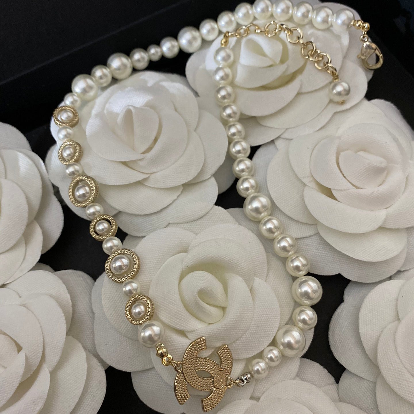 Fashion Diamond Pendant Pearl Necklace mysite