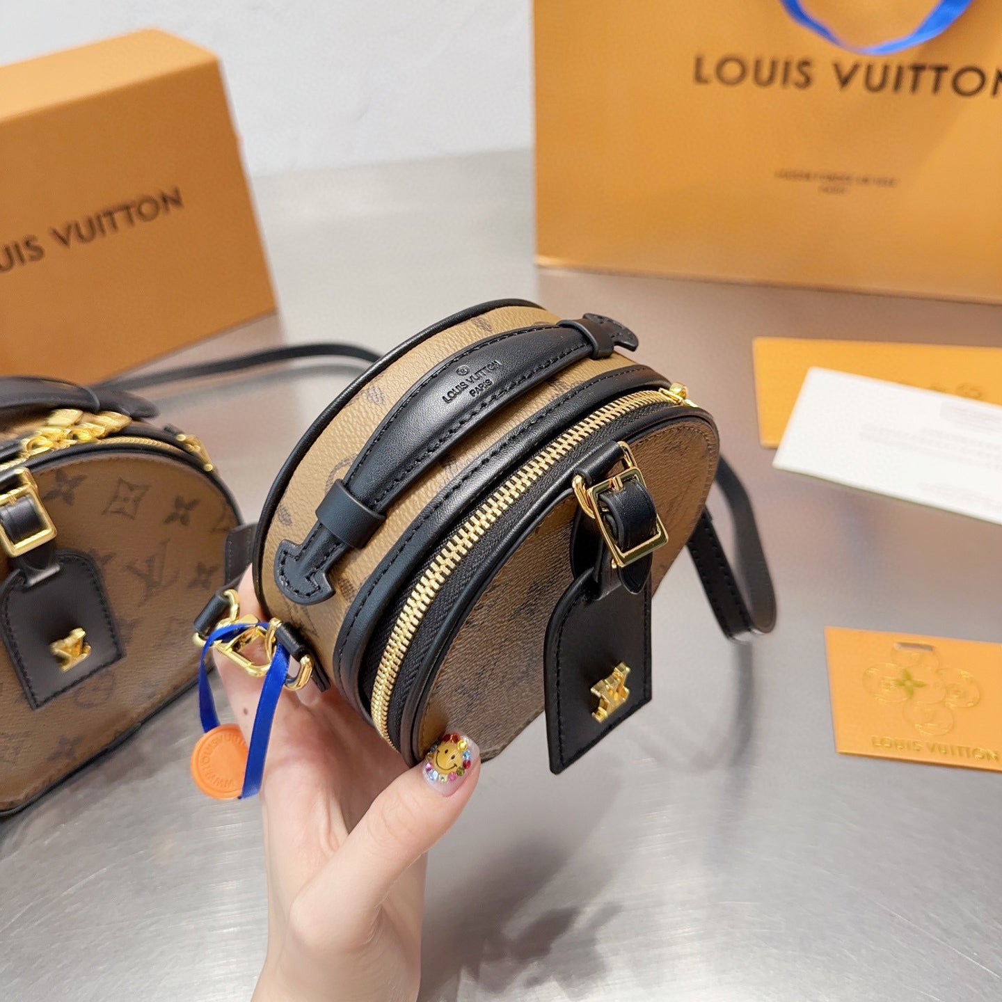 Fashion Coffee Chapeau Bag