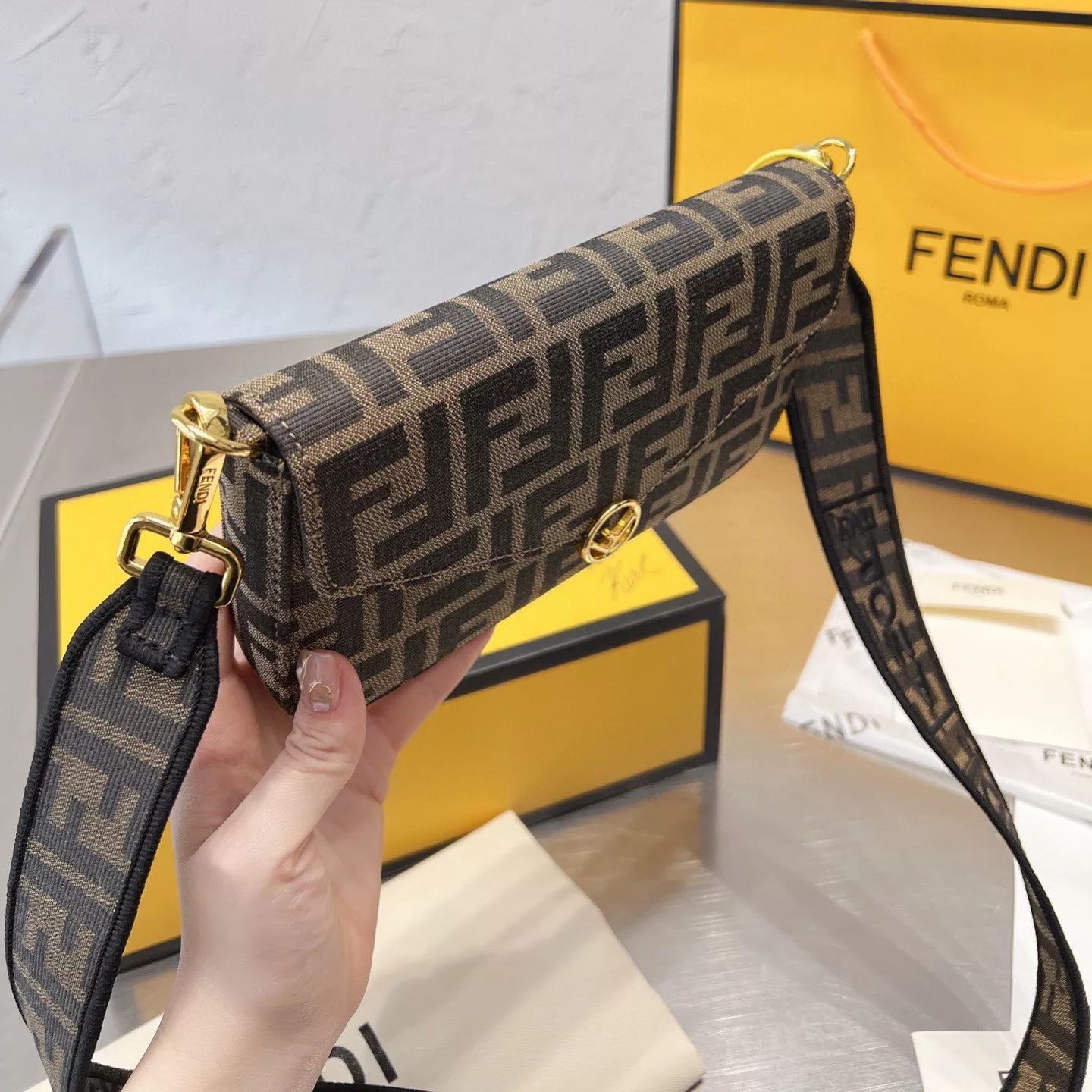 Trendy Versatile Monogram 3-in-1 Bag