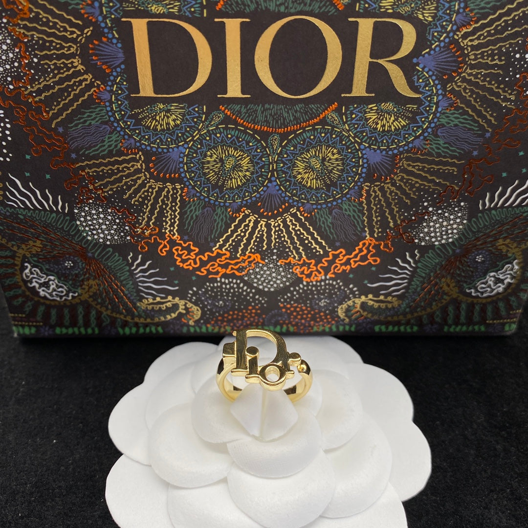 Simple Letter Open Ring mysite